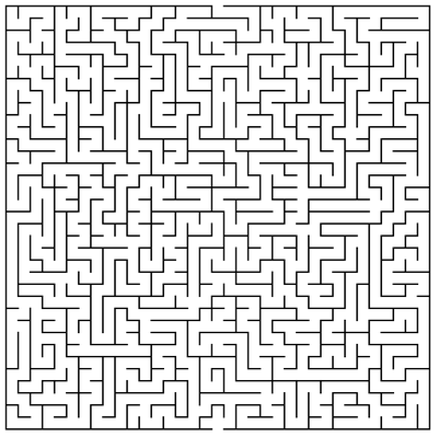 Image of a maze puzzle